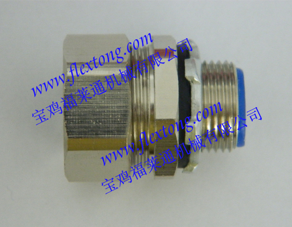 Nickel Plated Brass straight liquid tight fittings